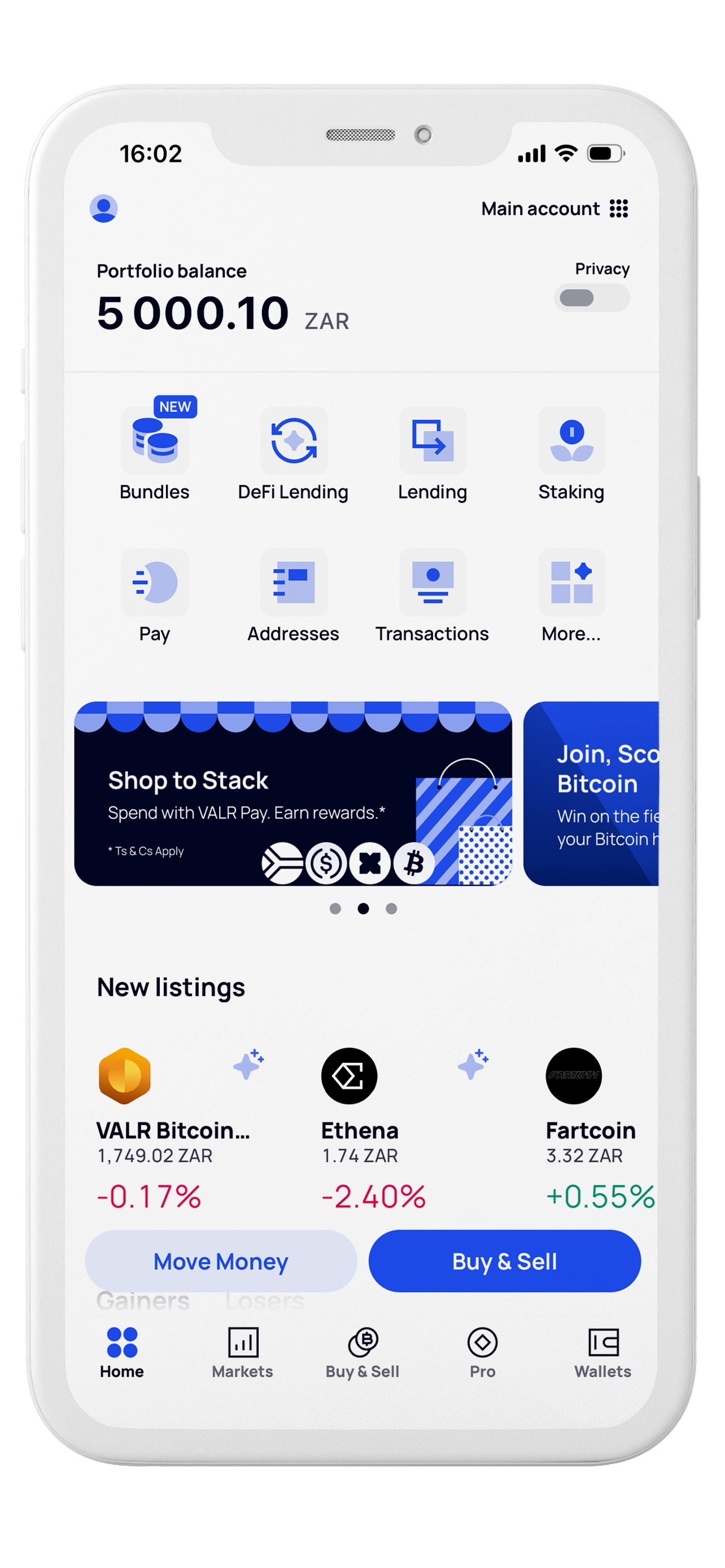 eMovly USDT deposit screen