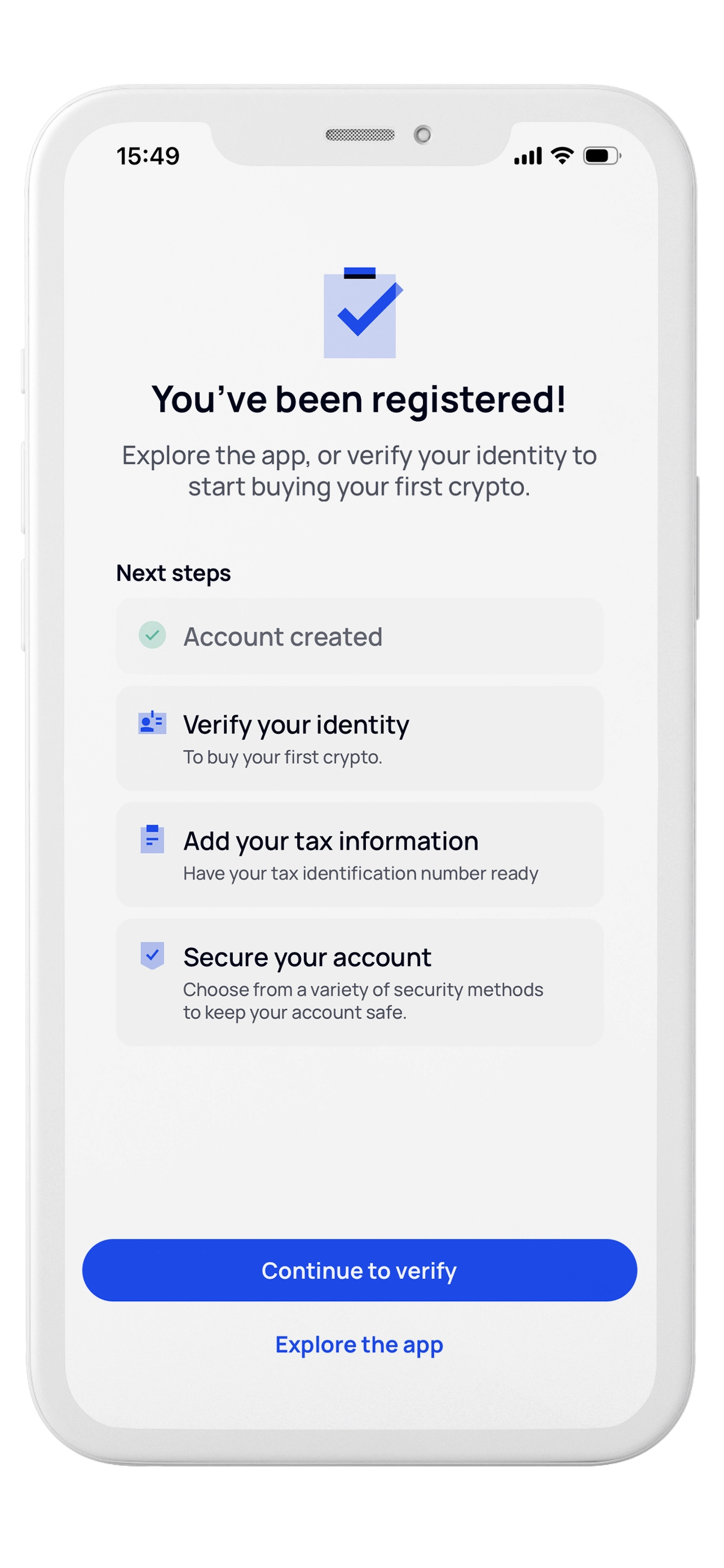 Complete identity verification
